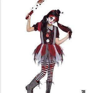 Killer clown costume